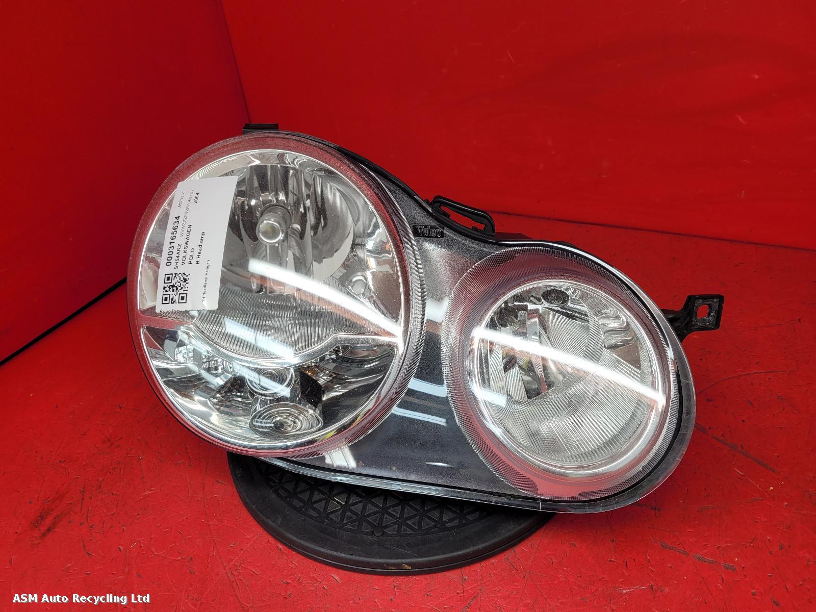 View Auto part R Headlamp Volkswagen Polo 2004