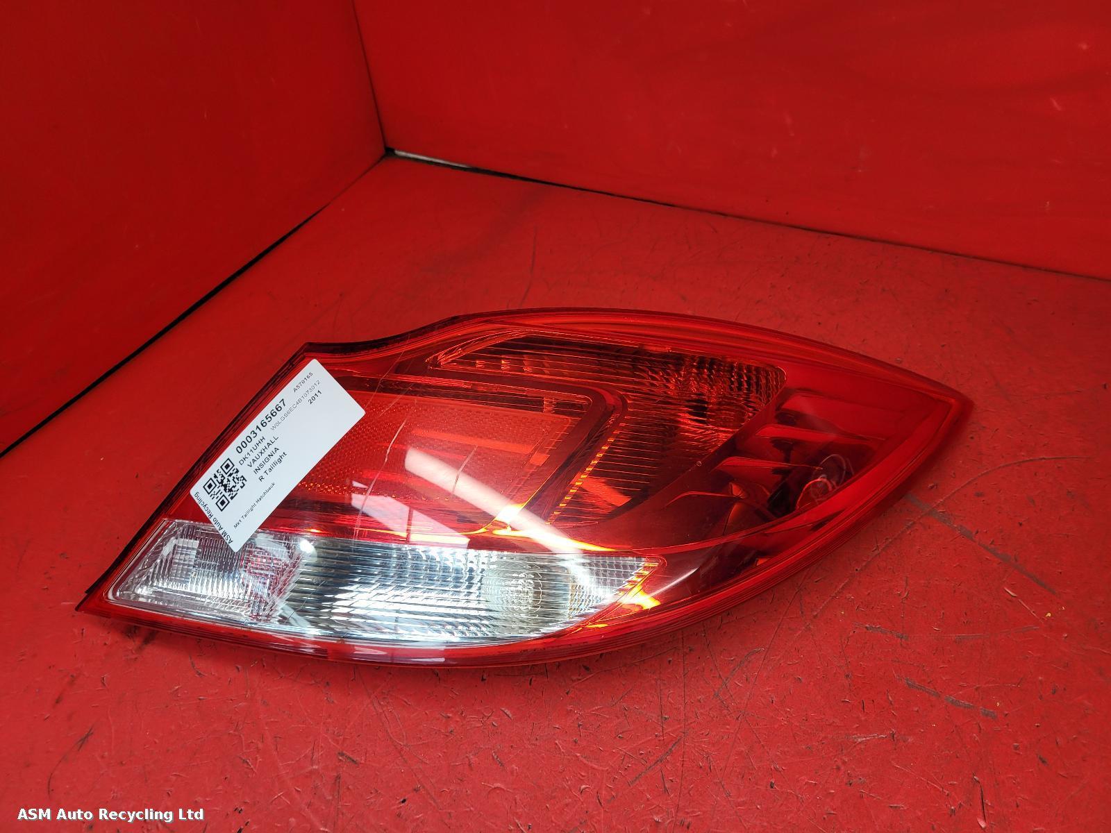 View Auto part R Taillight Vauxhall Insignia 2011