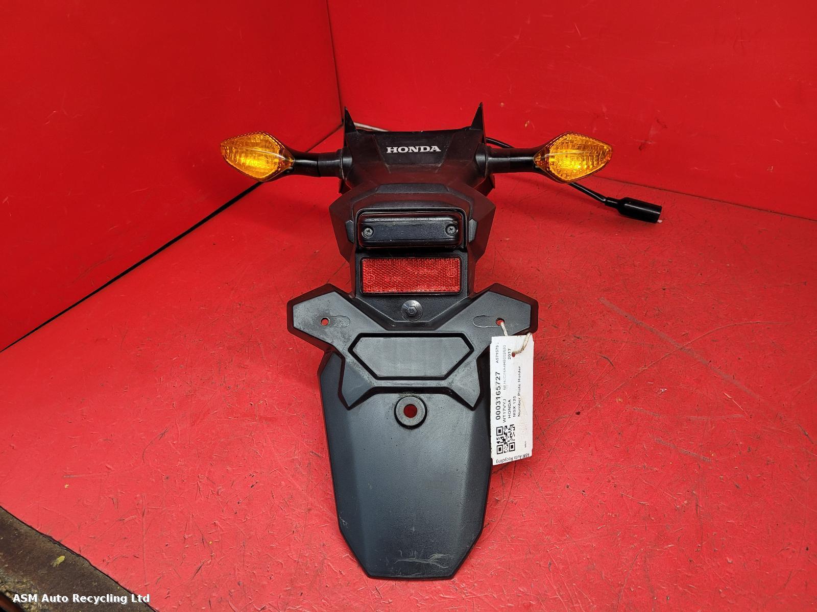 View Auto part Number Plate Holder Honda Msx 125 2017