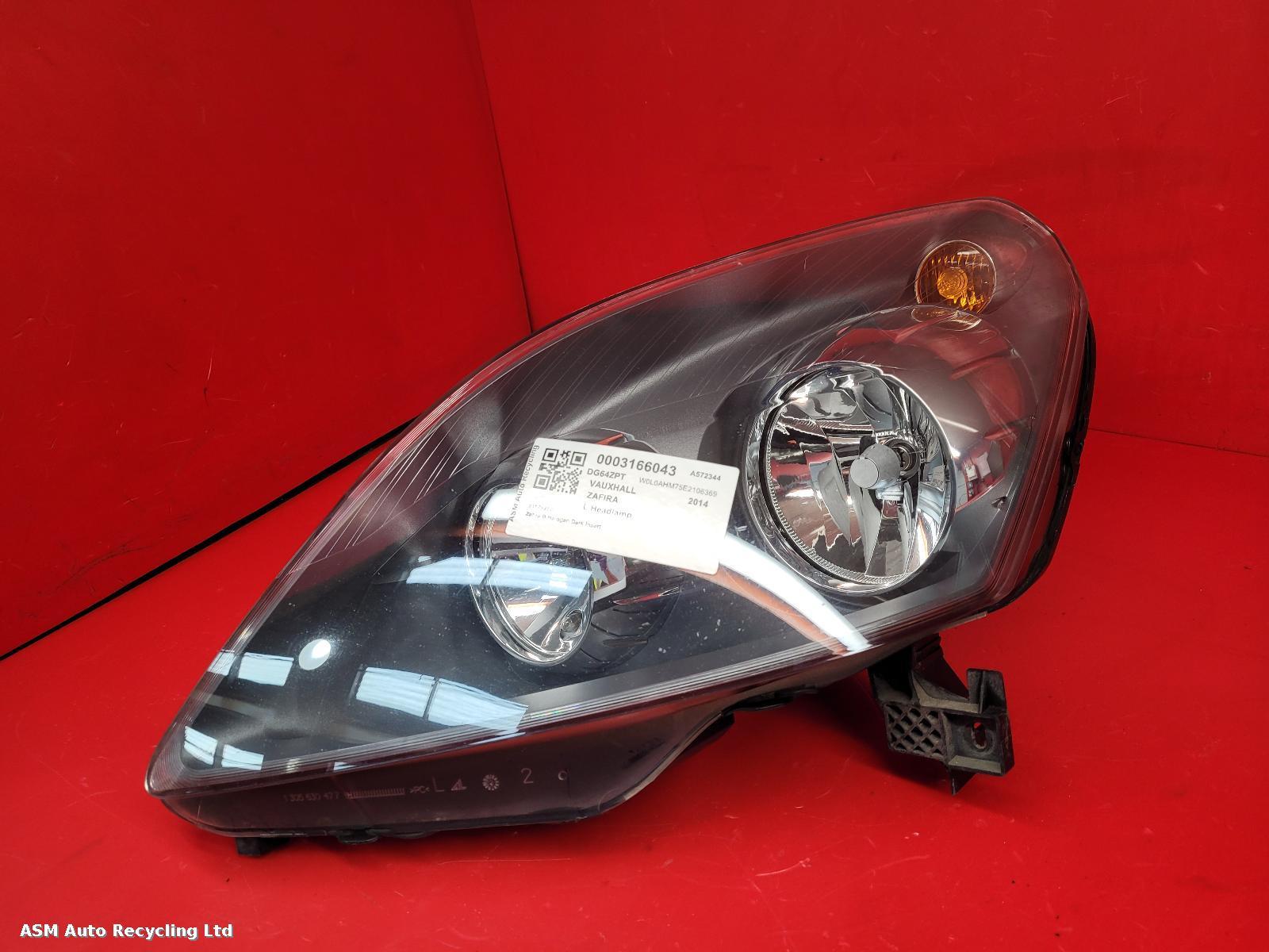 View Auto part L Headlamp Vauxhall Zafira 2014