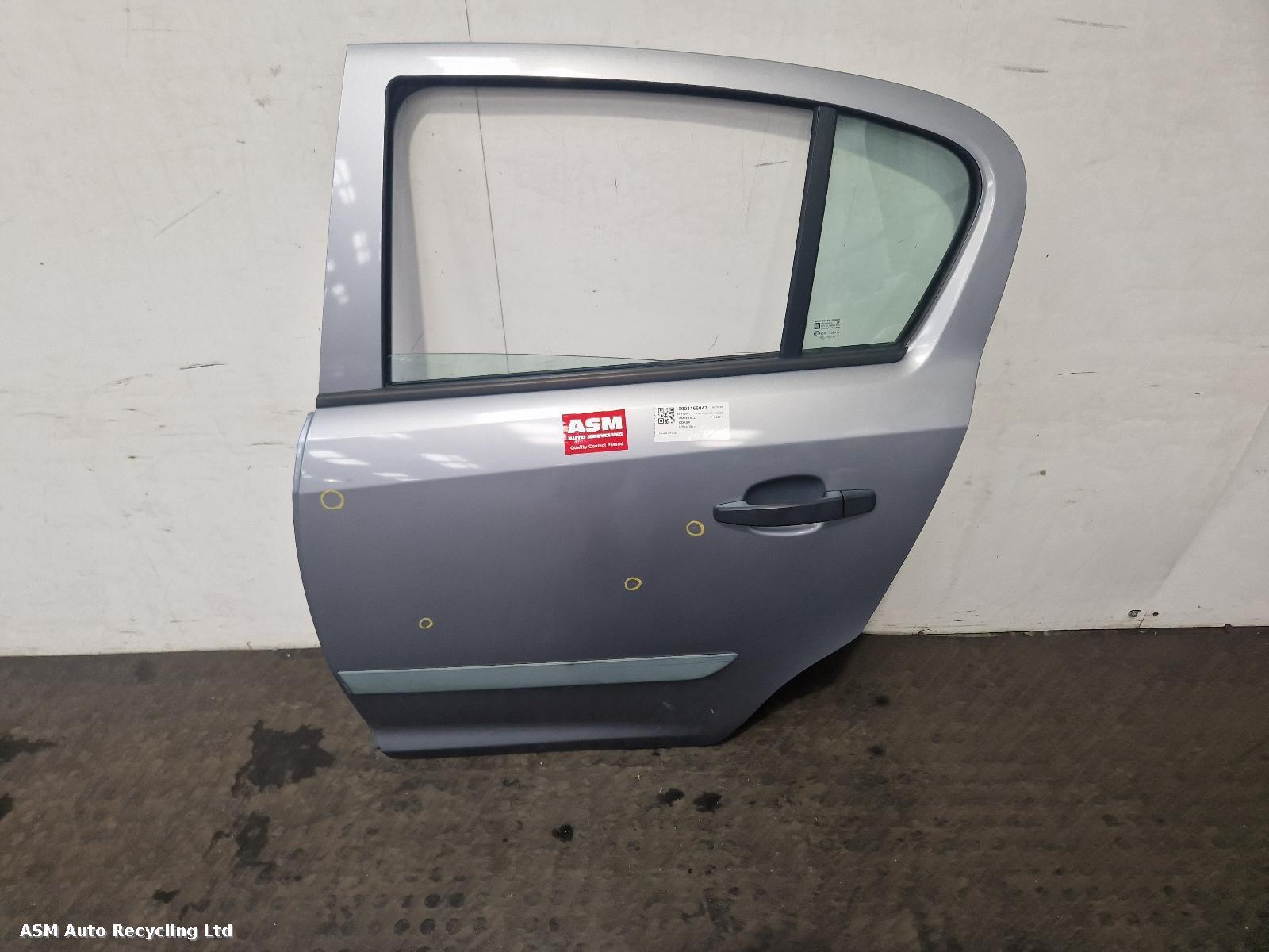 View Auto part L Rear Door Vauxhall Corsa 2007