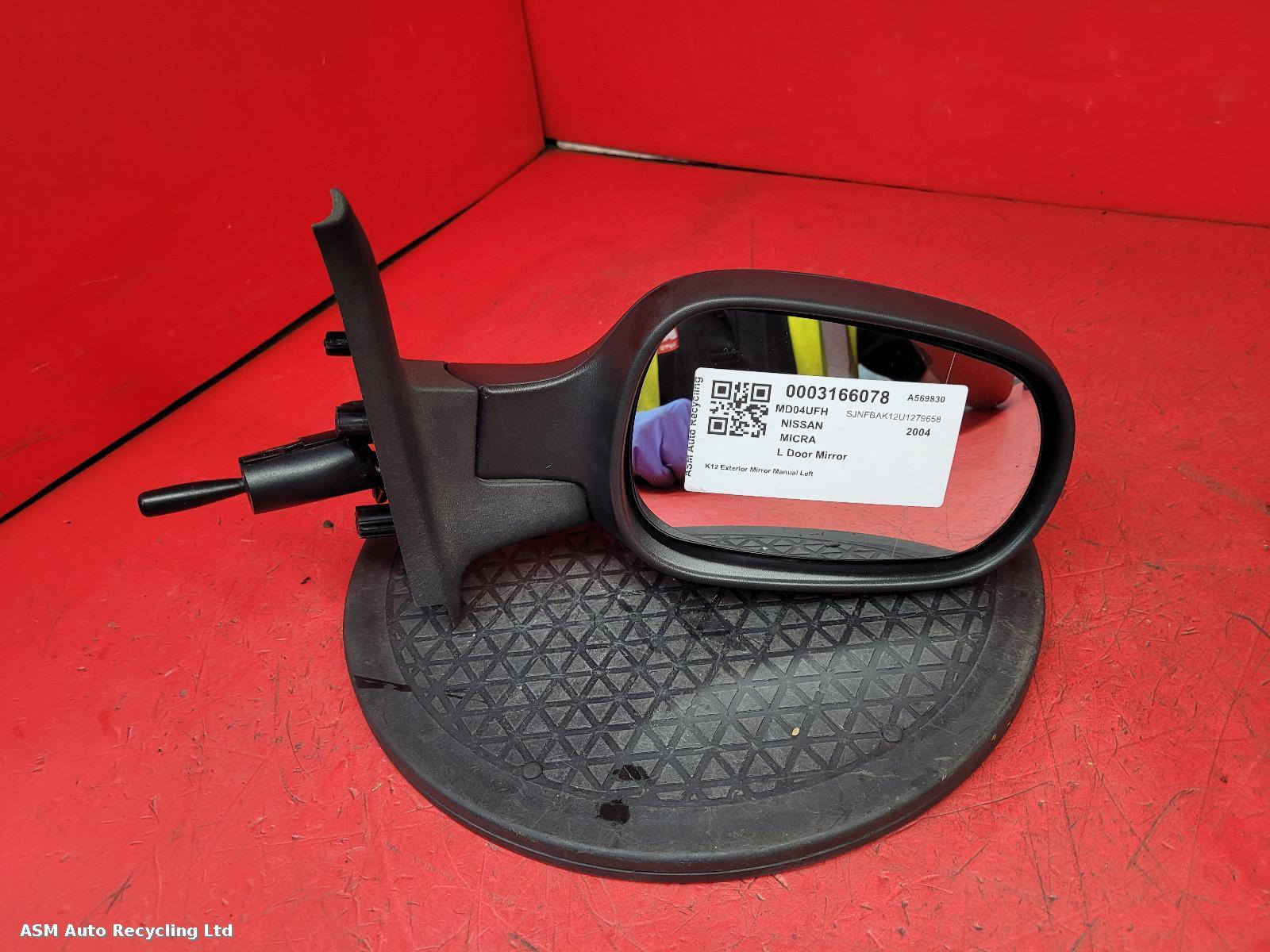 View Auto part L Door Mirror Nissan Micra 2004