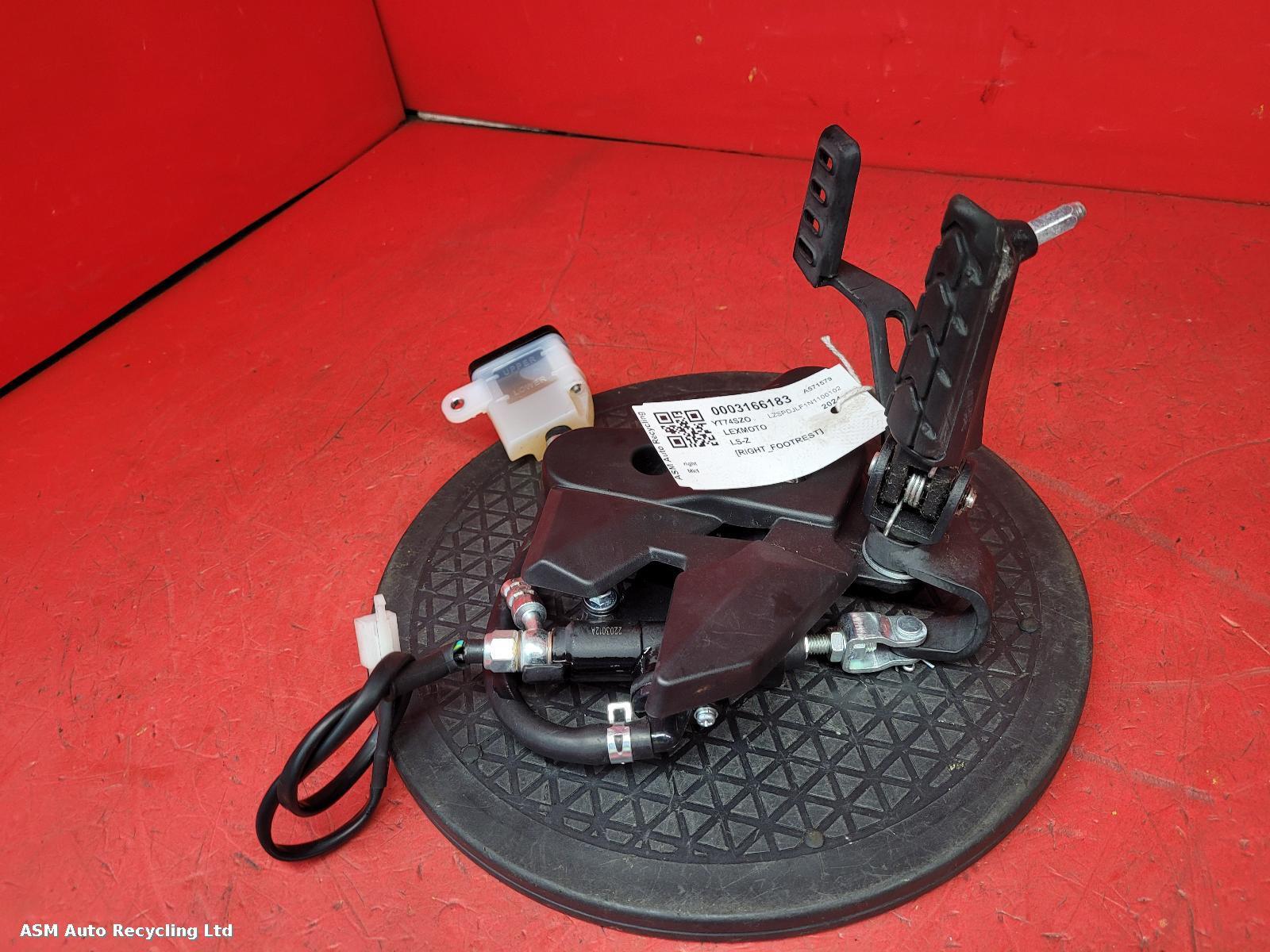 View Auto part Right Footrest Lexmoto Ls-z 2024