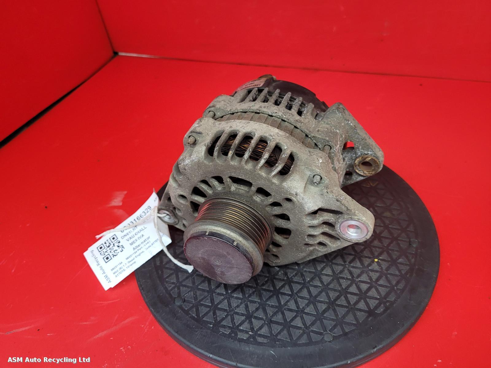 View Auto part Alternator Vauxhall Meriva 2011