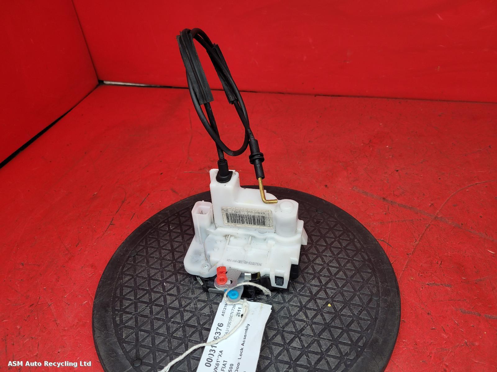 View Auto part Door Lock Assembly Fiat 500 2011