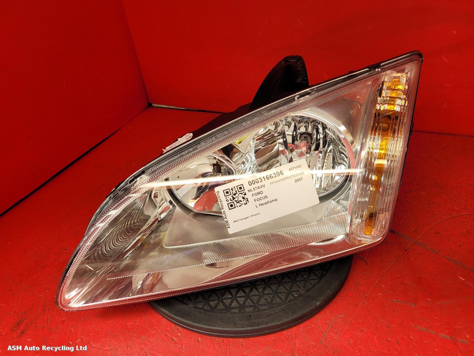 View Auto part L Headlamp Ford Focus 2007