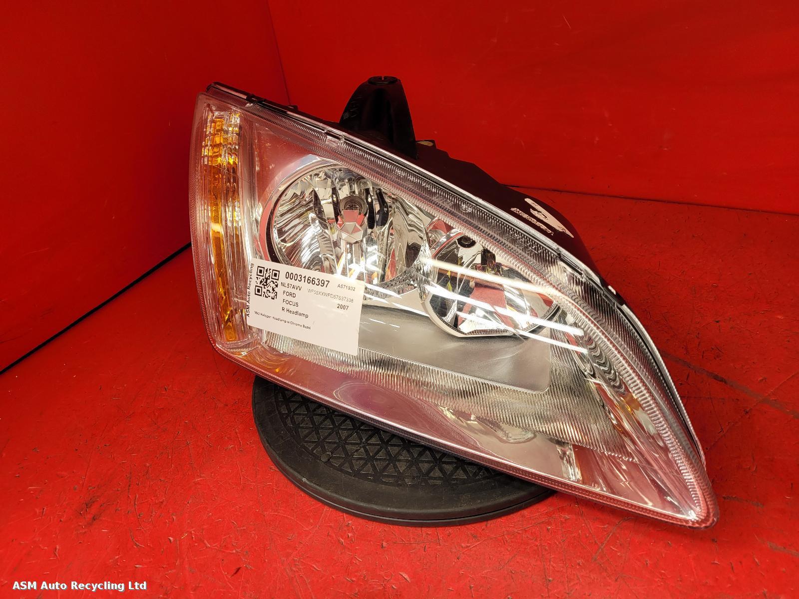 View Auto part R Headlamp Ford Focus 2007