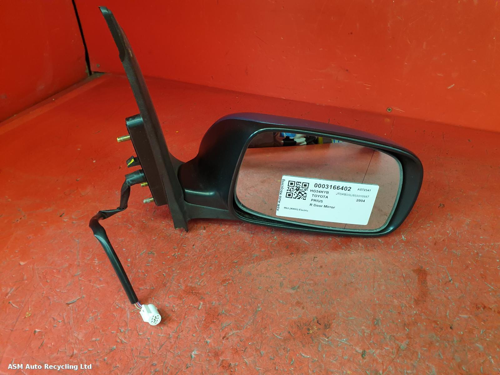View Auto part R Door Mirror Toyota Prius 2004