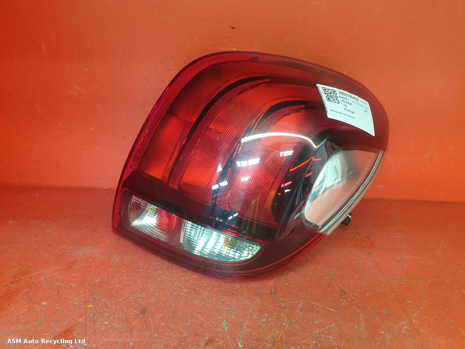 View Auto part R Taillight Peugeot 108 2017