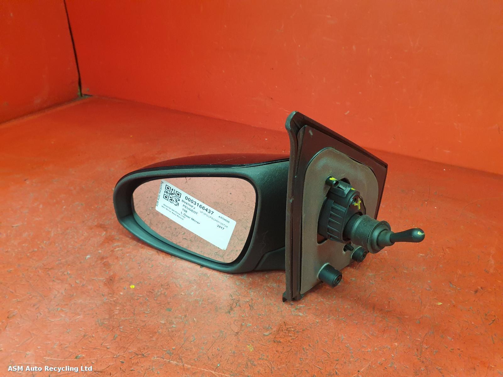 View Auto part L Door Mirror Peugeot 108 2017