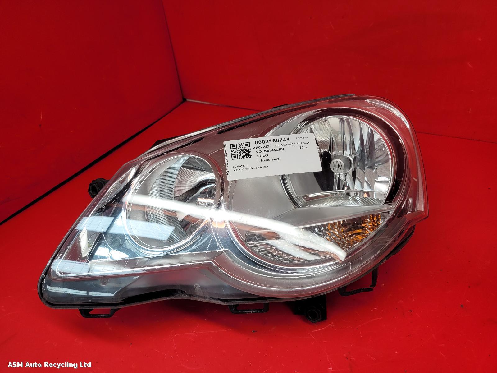View Auto part L Headlamp Volkswagen Polo 2007