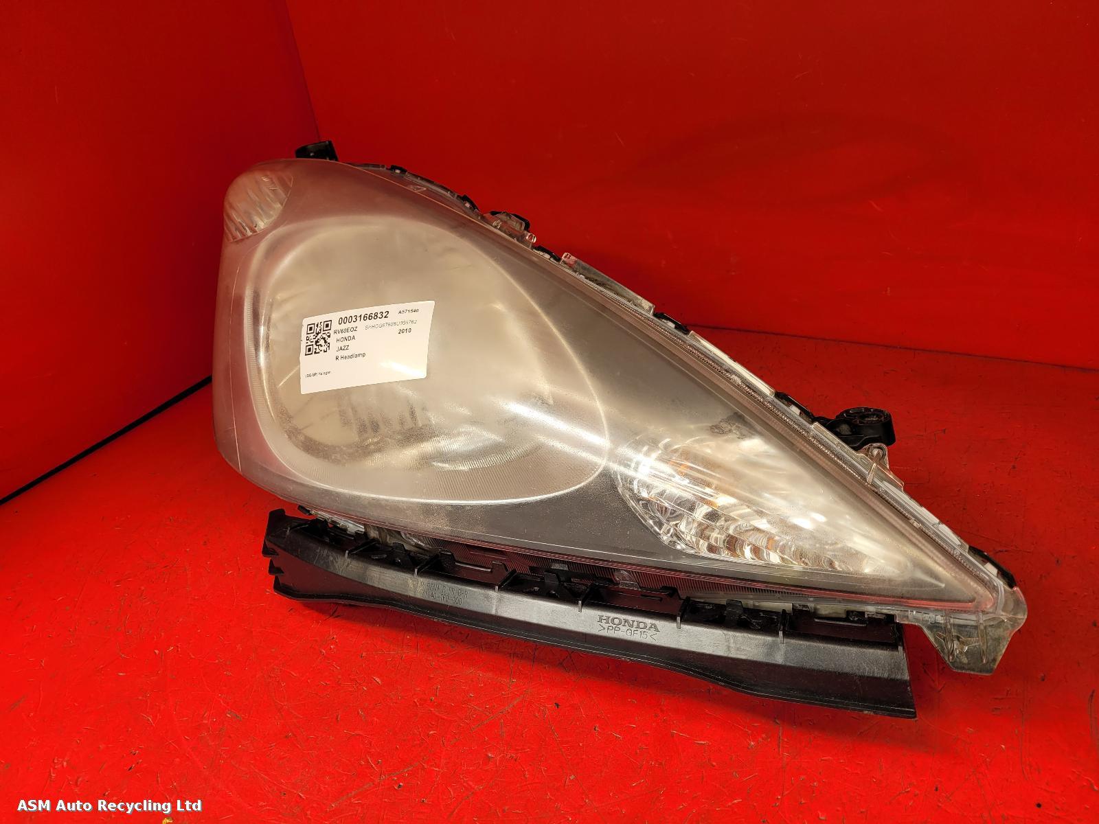 View Auto part R Headlamp Honda Jazz 2010