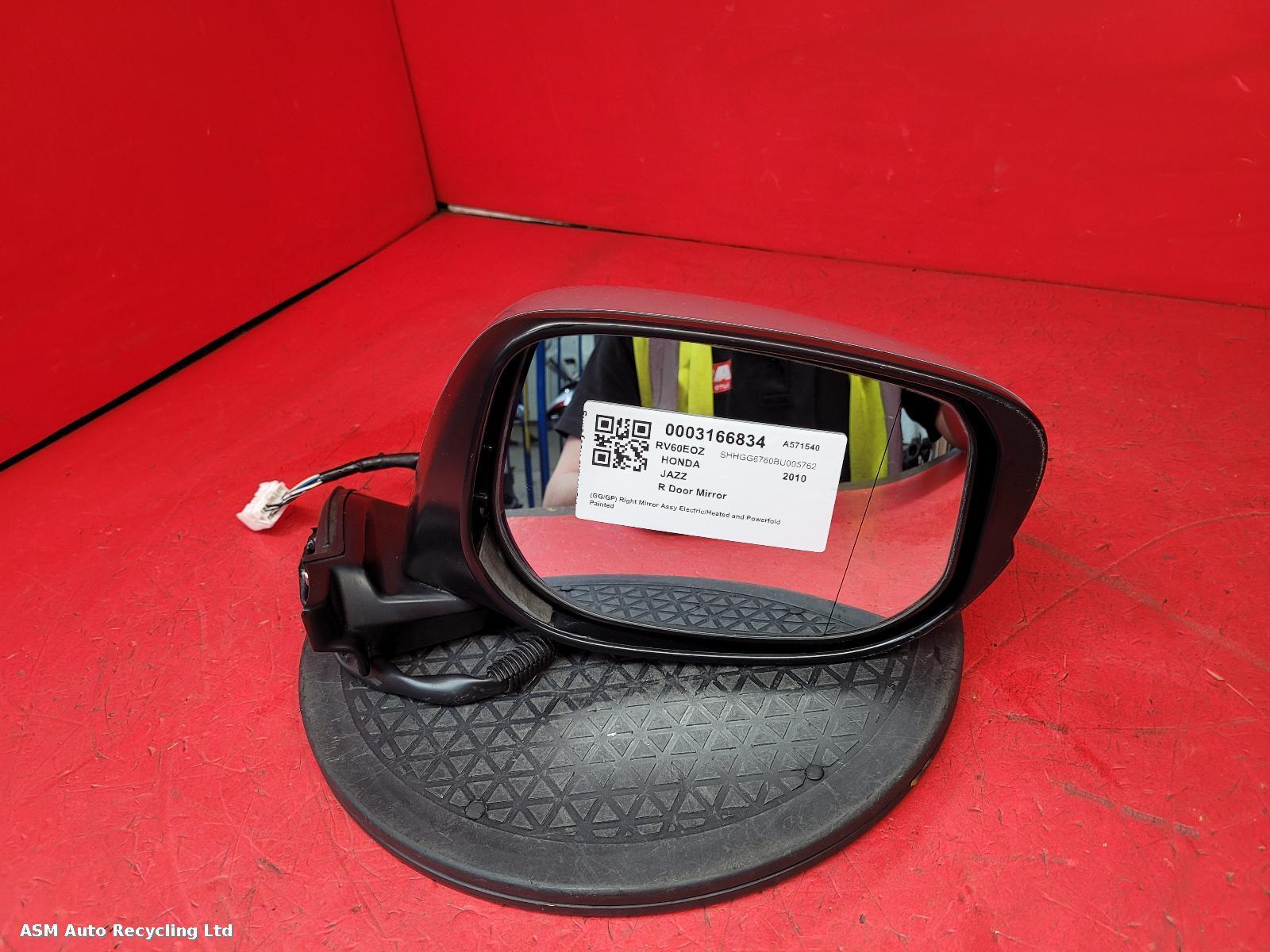 View Auto part R Door Mirror Honda Jazz 2010