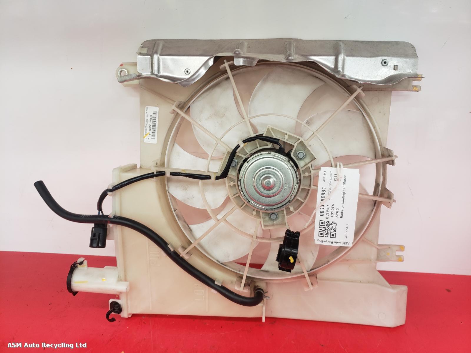 View Auto part Engine Cooling Motor Toyota Aygo 2021