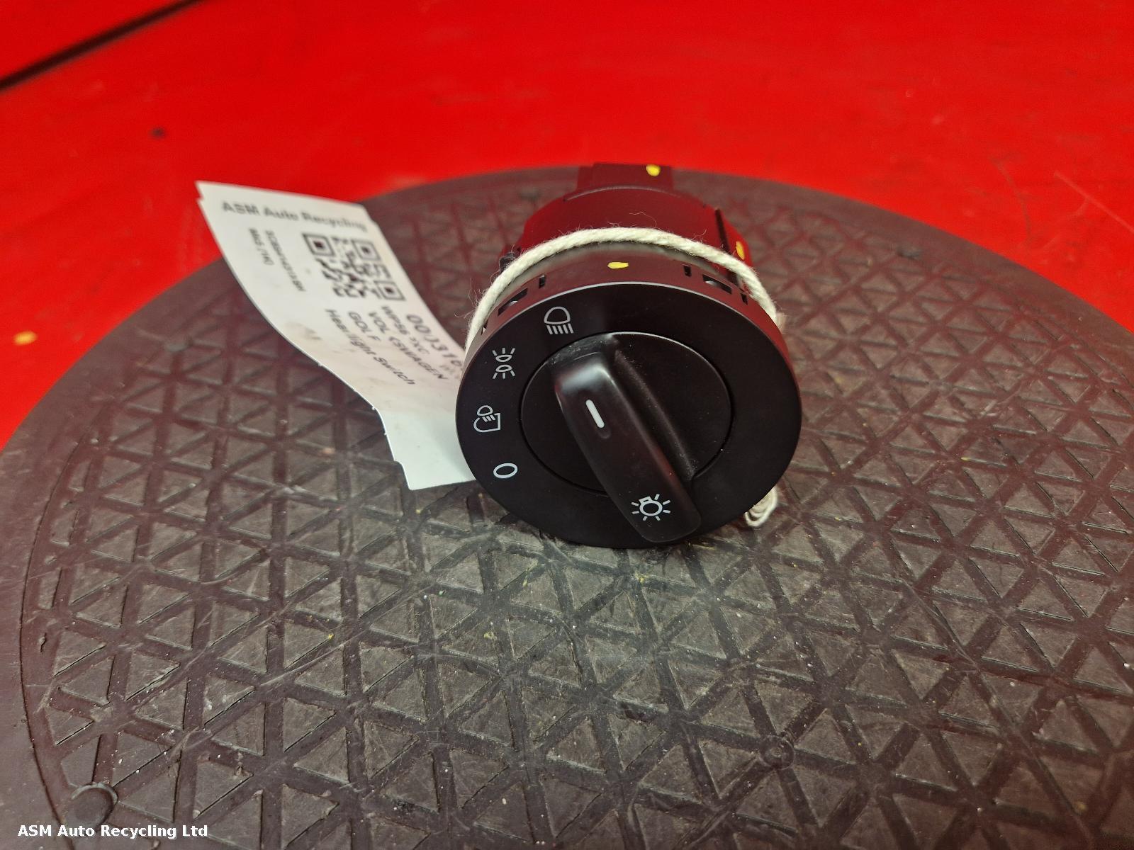 View Auto part Headlight Switch Volkswagen Golf 2007