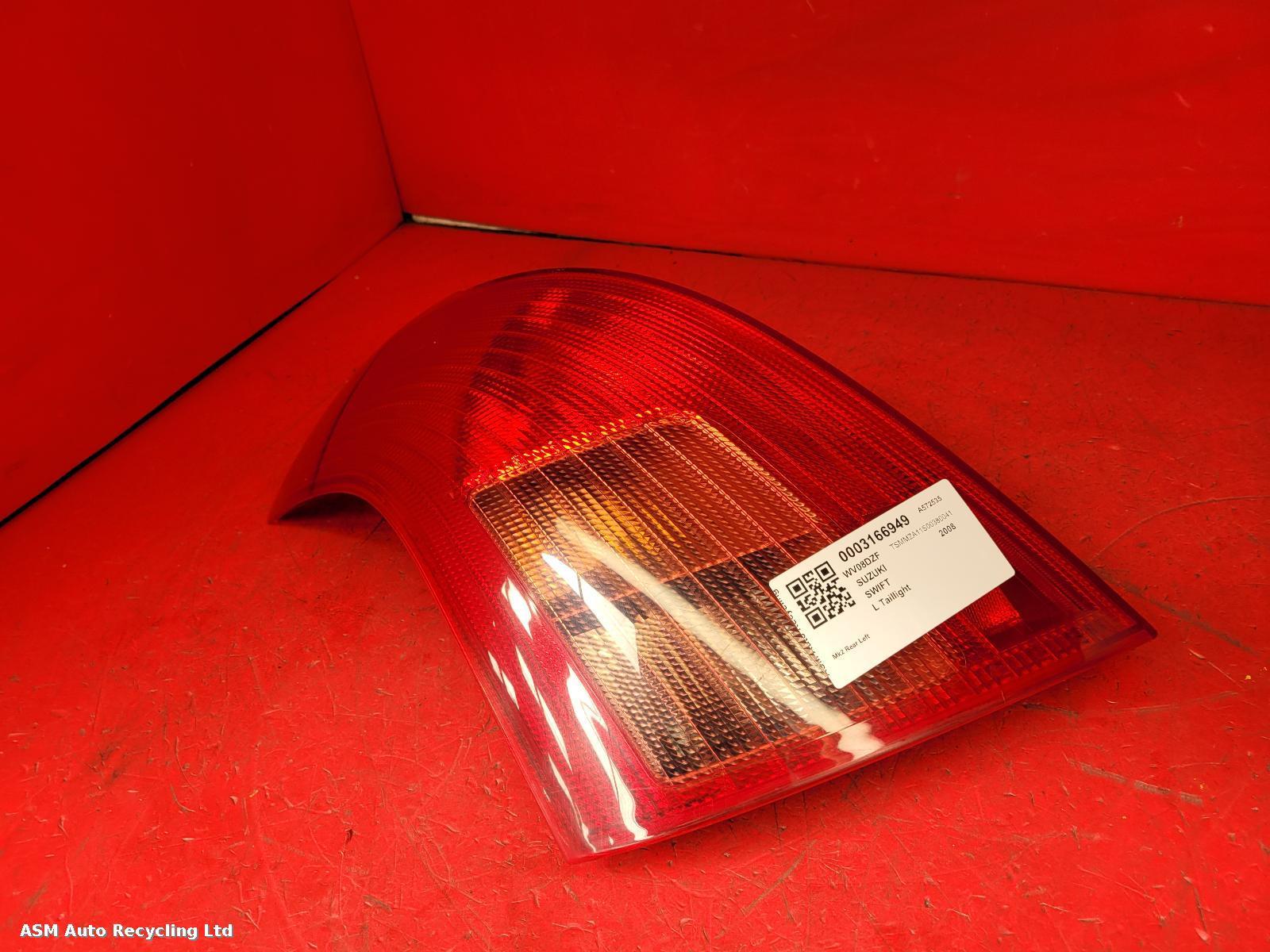 View Auto part L Taillight Suzuki Swift 2008