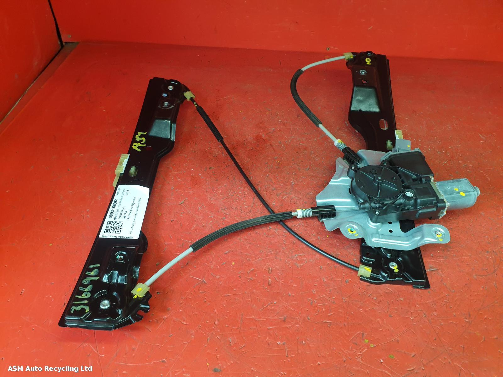 View Auto part RF Window Regulator Vauxhall Astra 2011