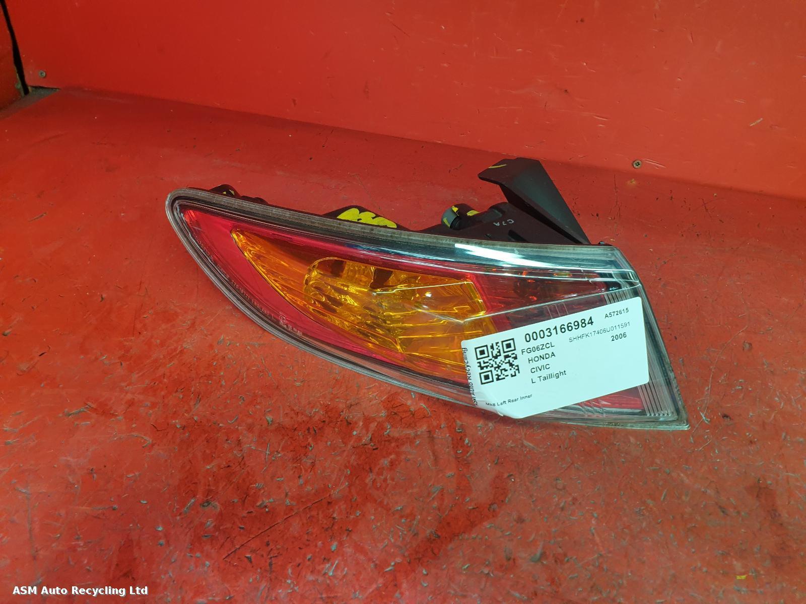 View Auto part L Taillight Honda Civic 2006