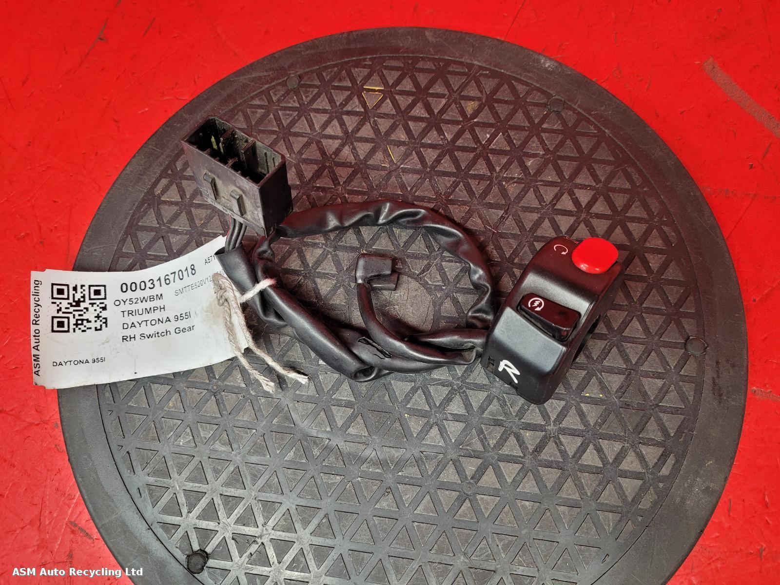 View Auto part RH Switch Gear Triumph Daytona 955i 2002