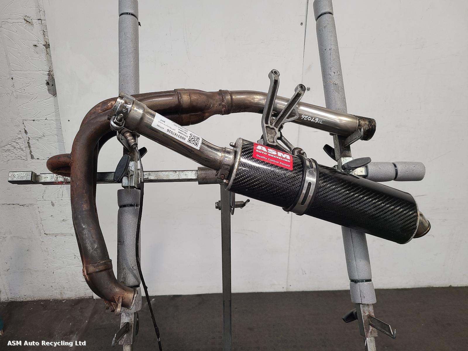 View Auto part Tail Pipe Triumph Daytona 955i 2002