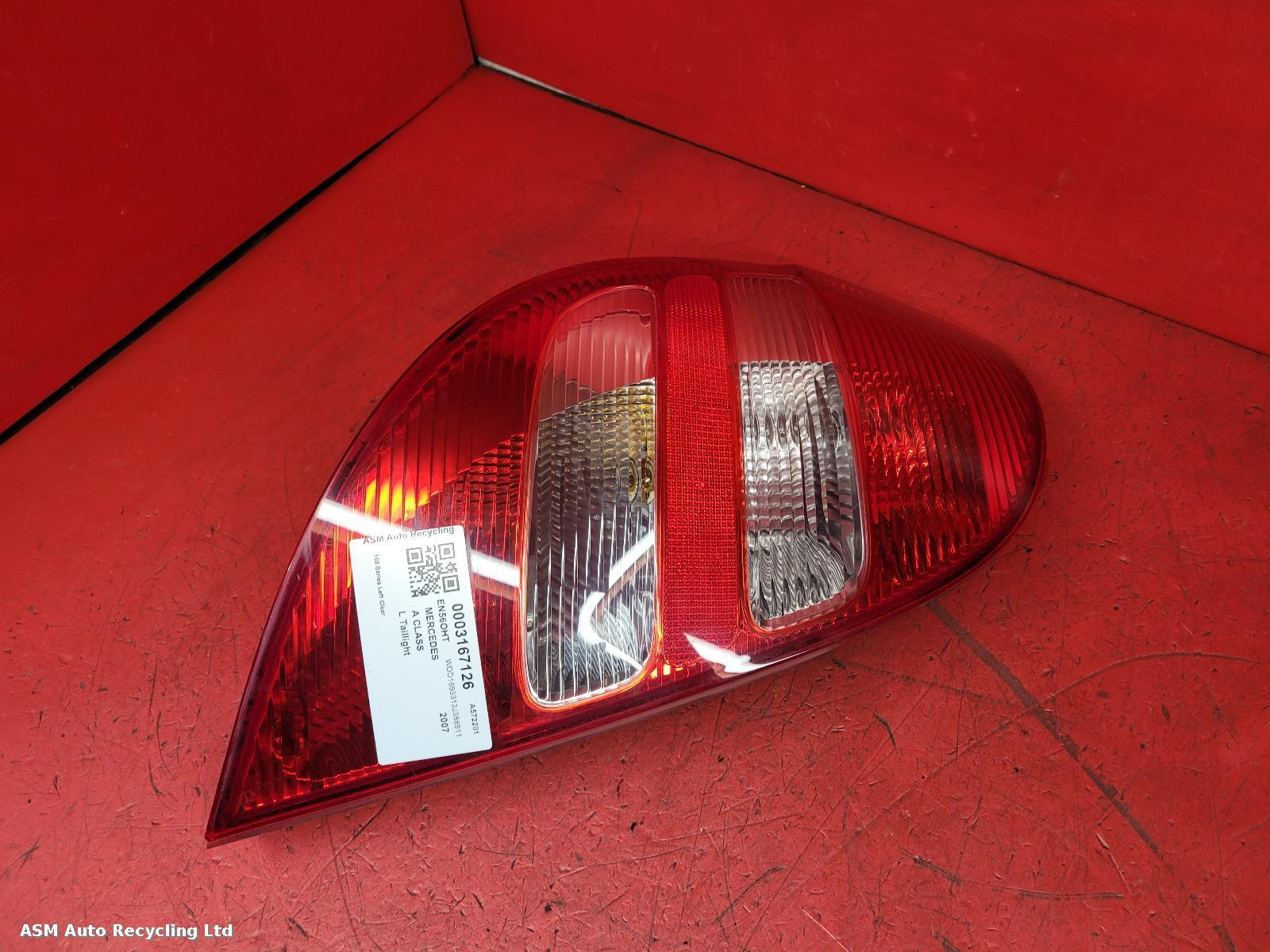 View Auto part L Taillight Mercedes A Class 2007