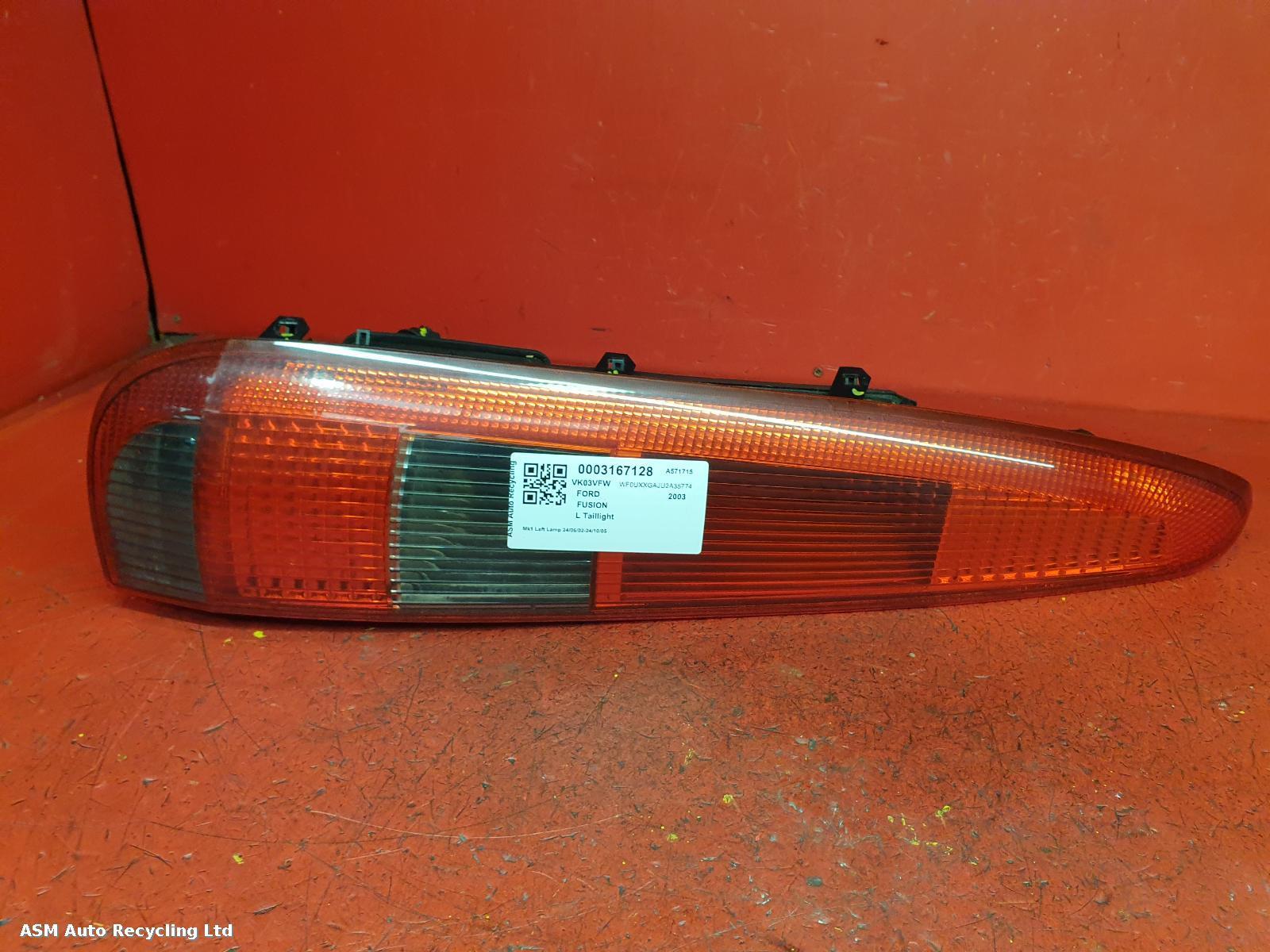 View Auto part L Taillight Ford Fusion 2003