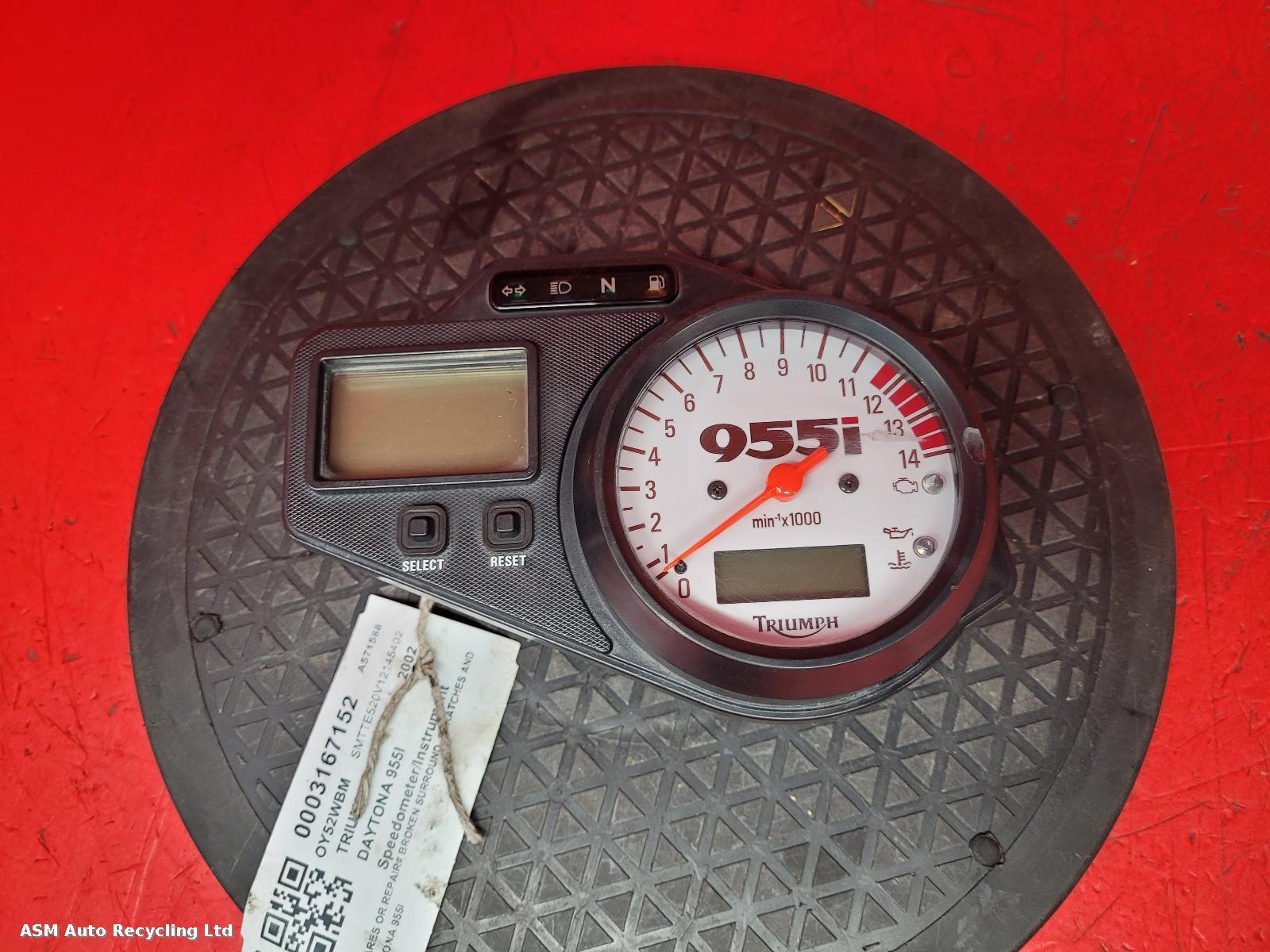 View Auto part Speedometer Triumph Daytona 955i 2002