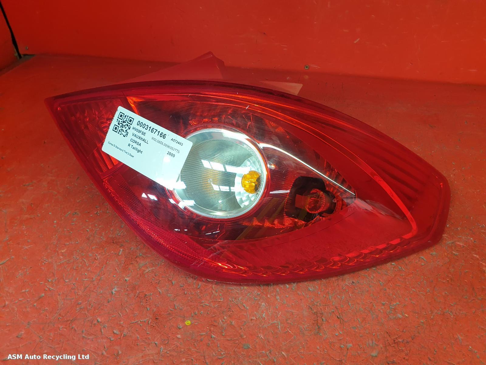 View Auto part R Taillight Vauxhall Corsa 2009