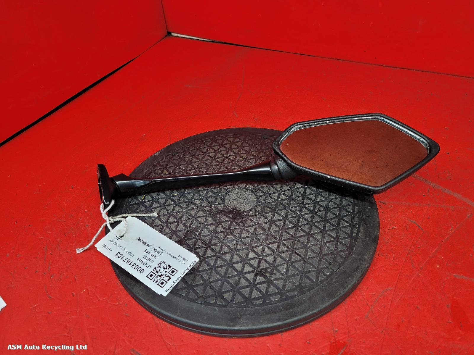View Auto part Right Mirror Sinnis Gpx 125 2022