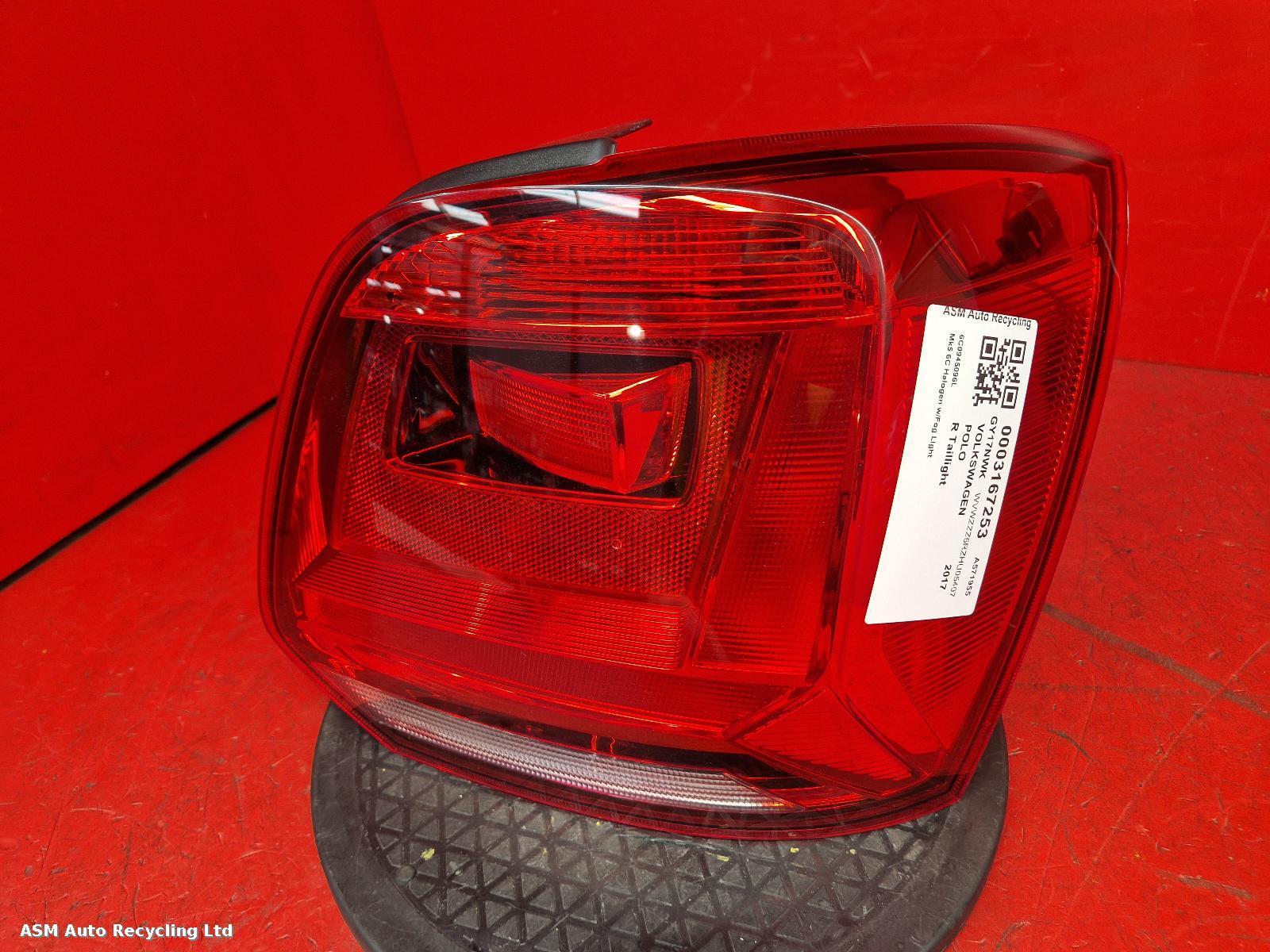 View Auto part R Taillight Volkswagen Polo 2017