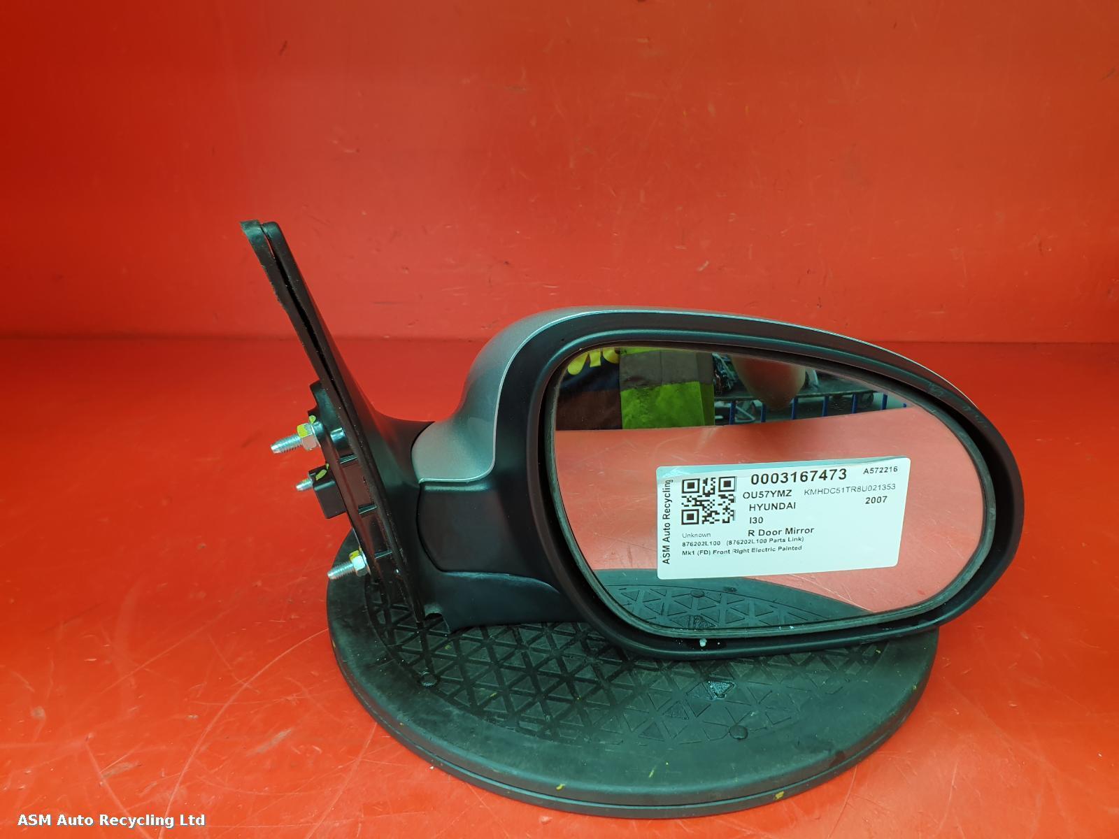 View Auto part R Door Mirror Hyundai I30 2007