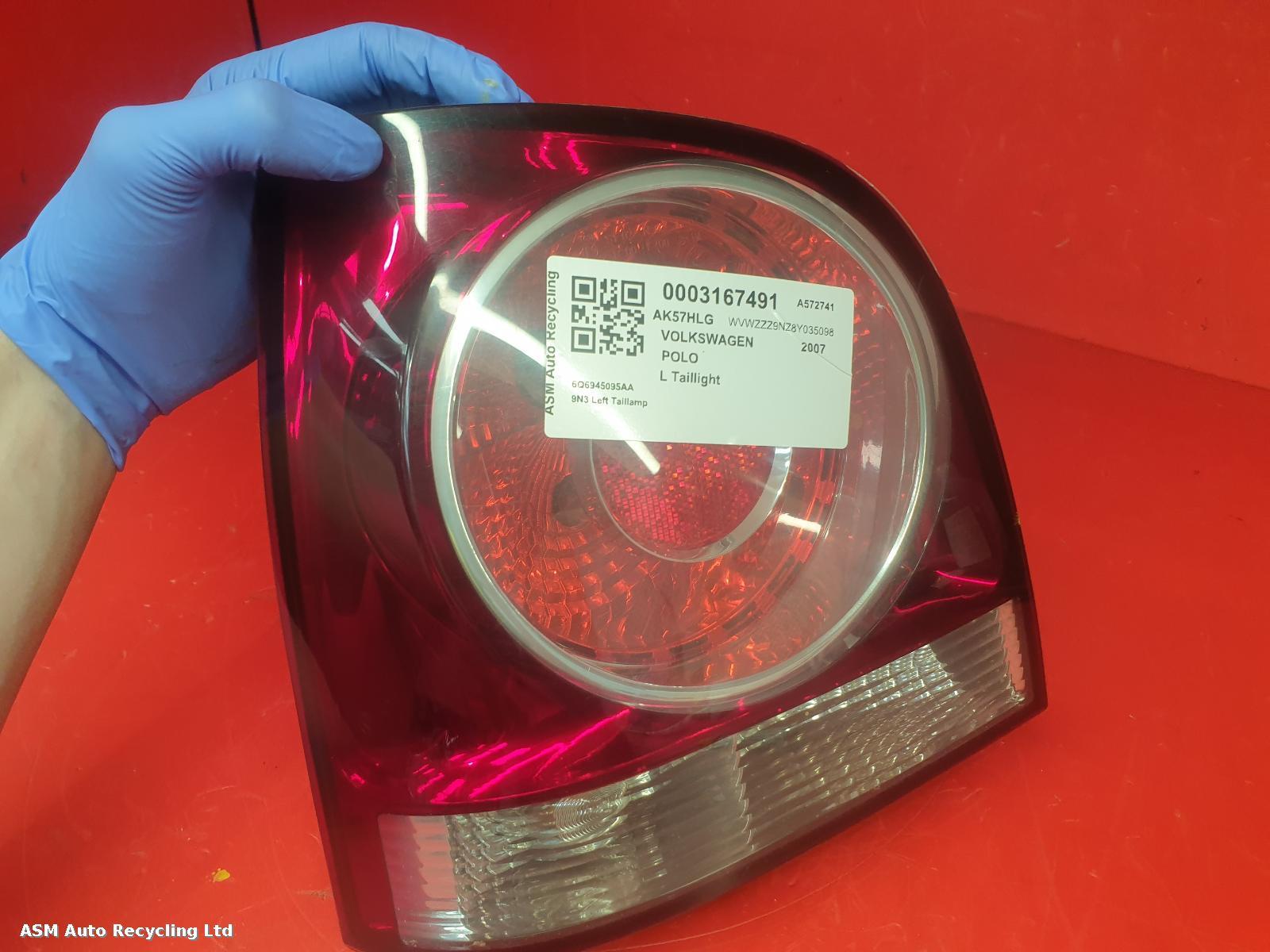 View Auto part L Taillight Volkswagen Polo 2007