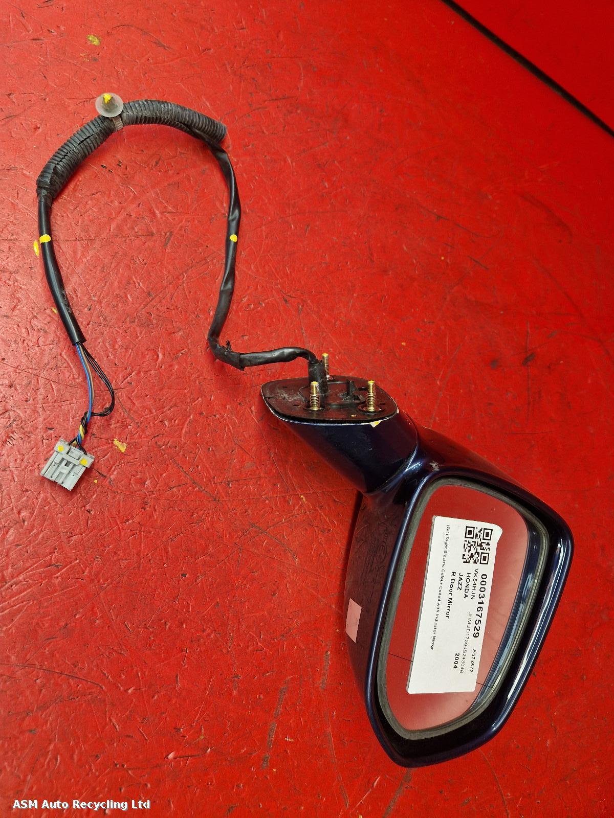 View Auto part R Door Mirror Honda Jazz 2004