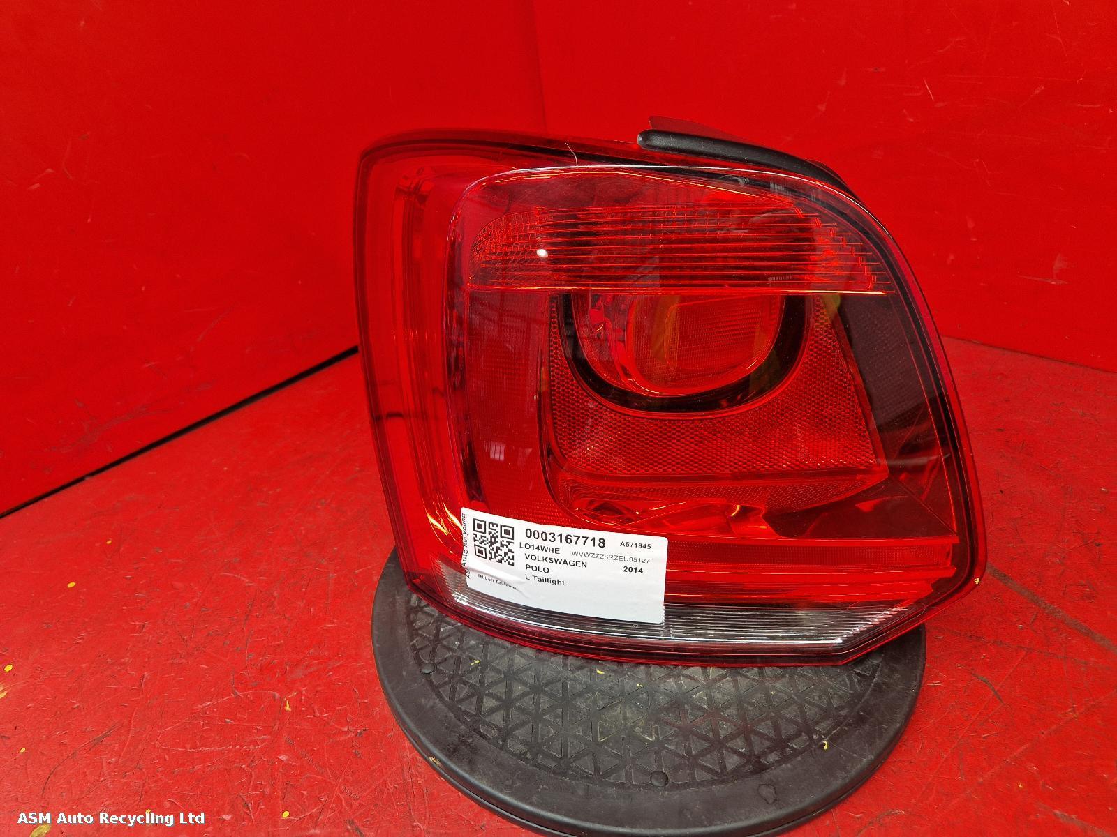 View Auto part L Taillight Volkswagen Polo 2014