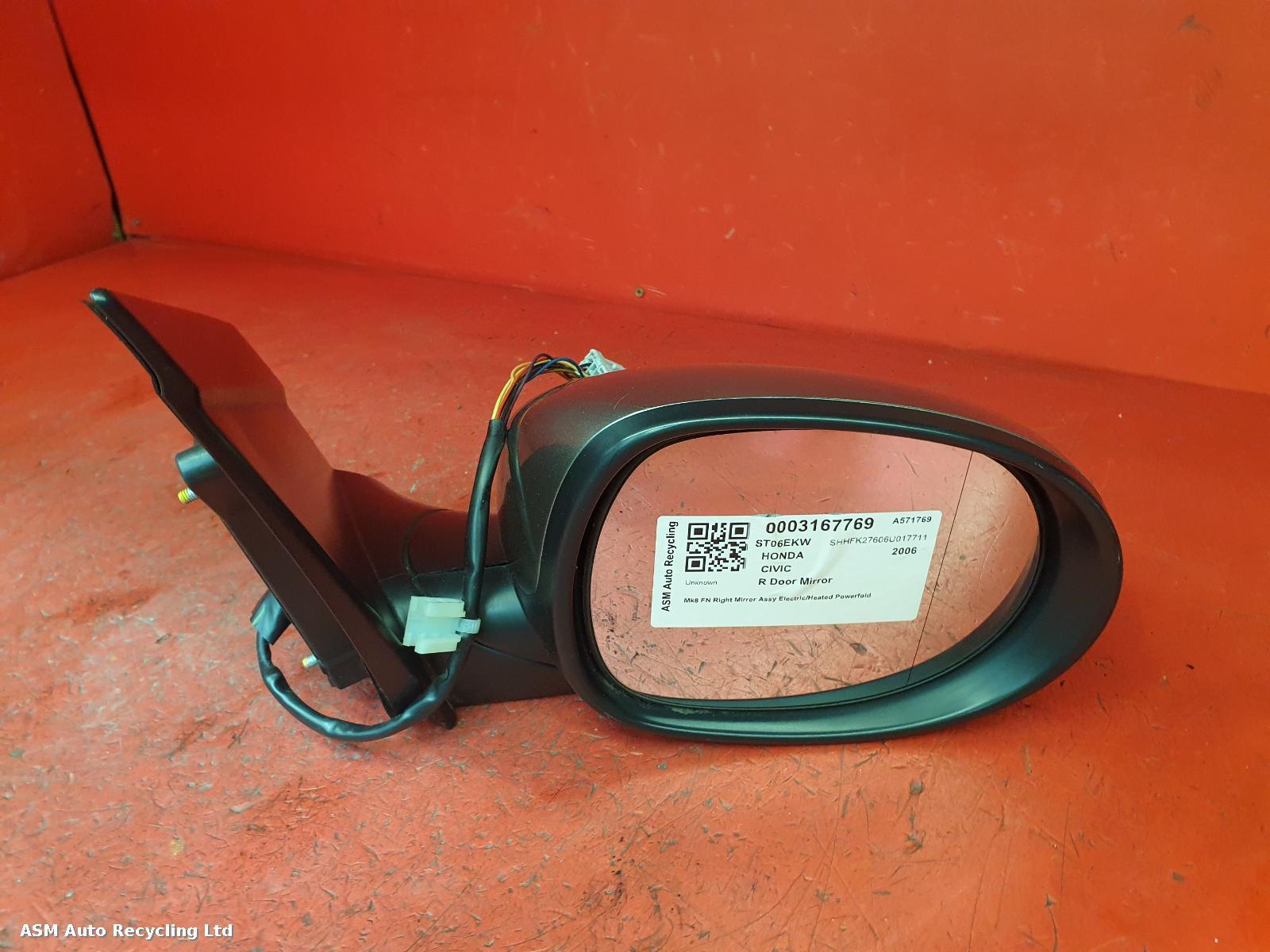 View Auto part R Door Mirror Honda Civic 2006