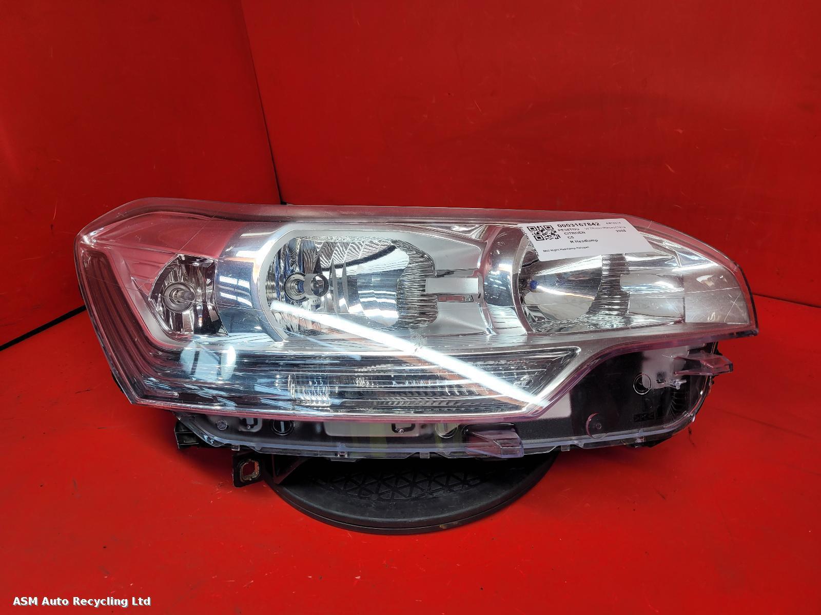 View Auto part R Headlamp Citroen C5 2008