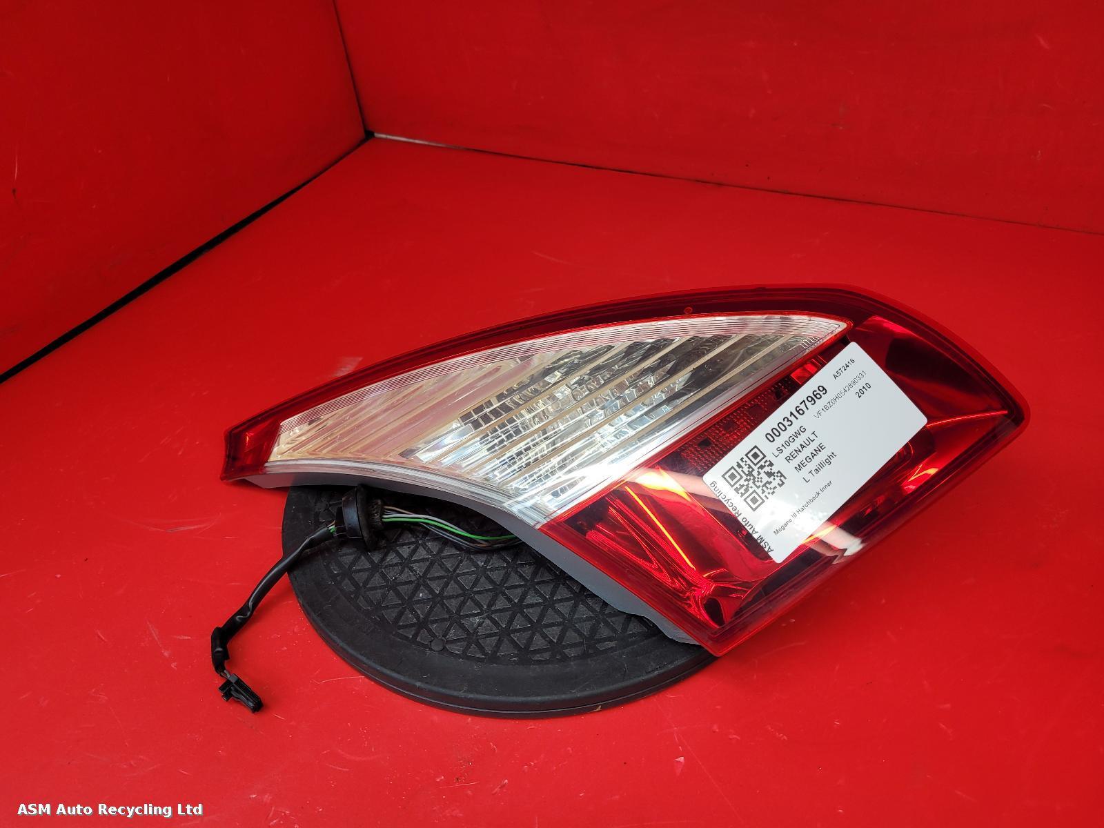View Auto part L Taillight Renault Megane 2010