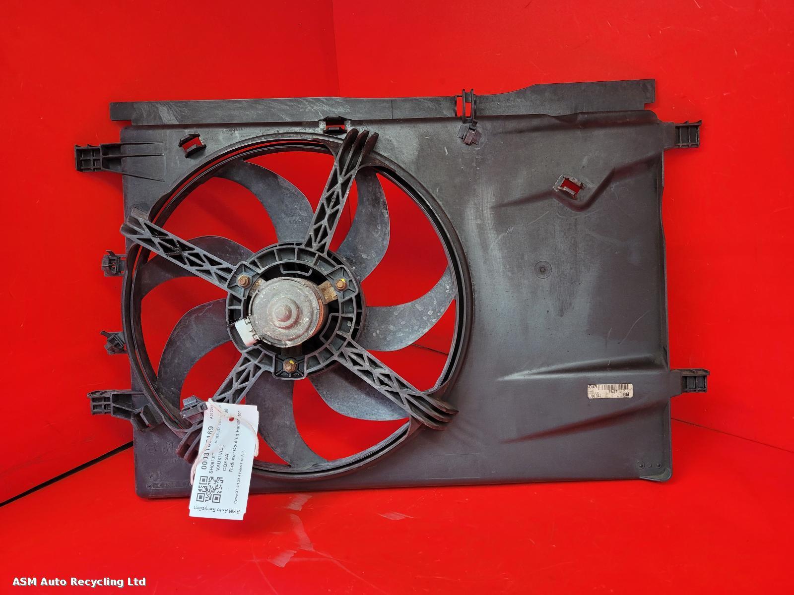 View Auto part Engine Cooling Motor Vauxhall Corsa 2008