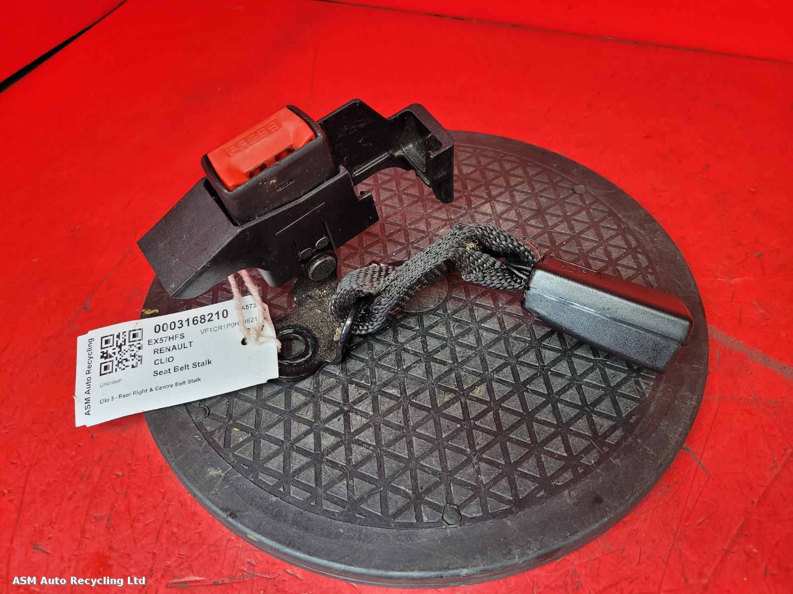 View Auto part Seat Belt Renault Clio 2007