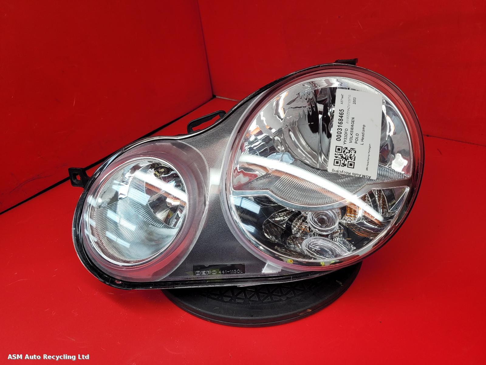 View Auto part L Headlamp Volkswagen Polo 2003