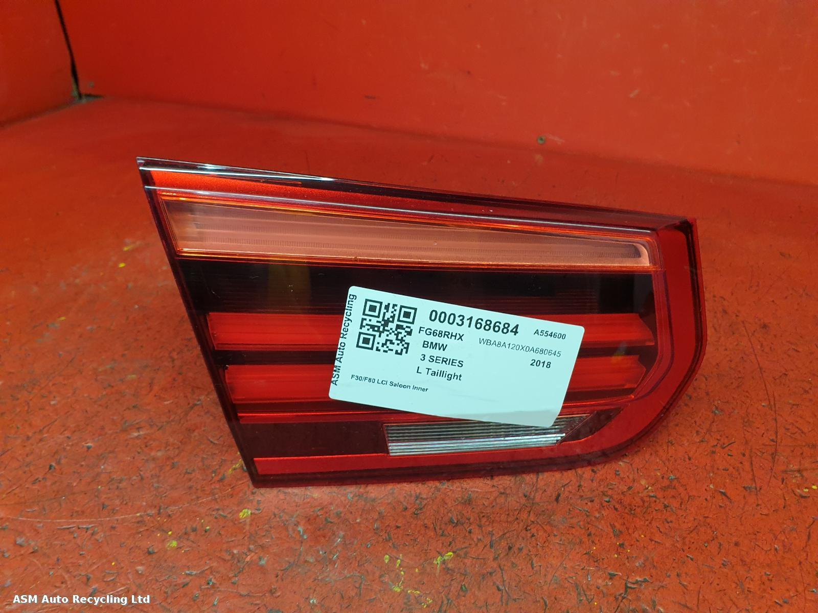 View Auto part L Taillight Bmw 3 Series 2018
