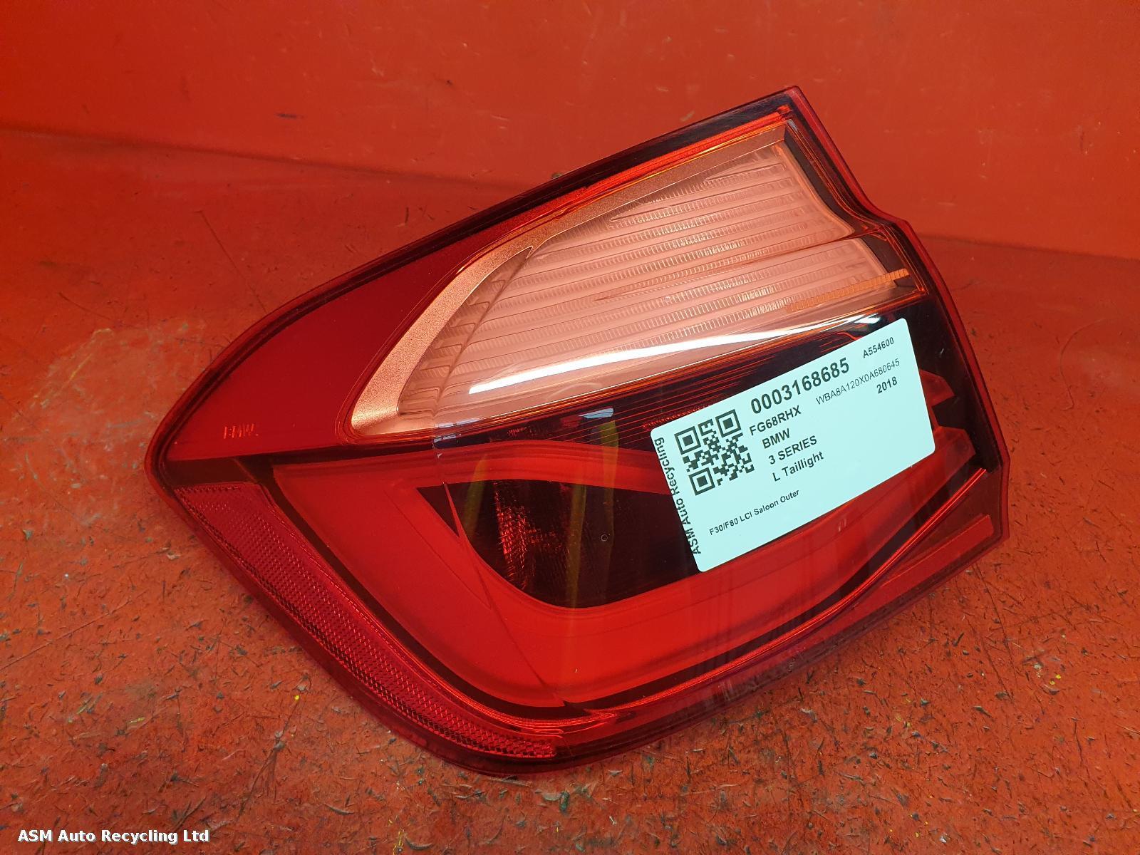 View Auto part L Taillight Bmw 3 Series 2018