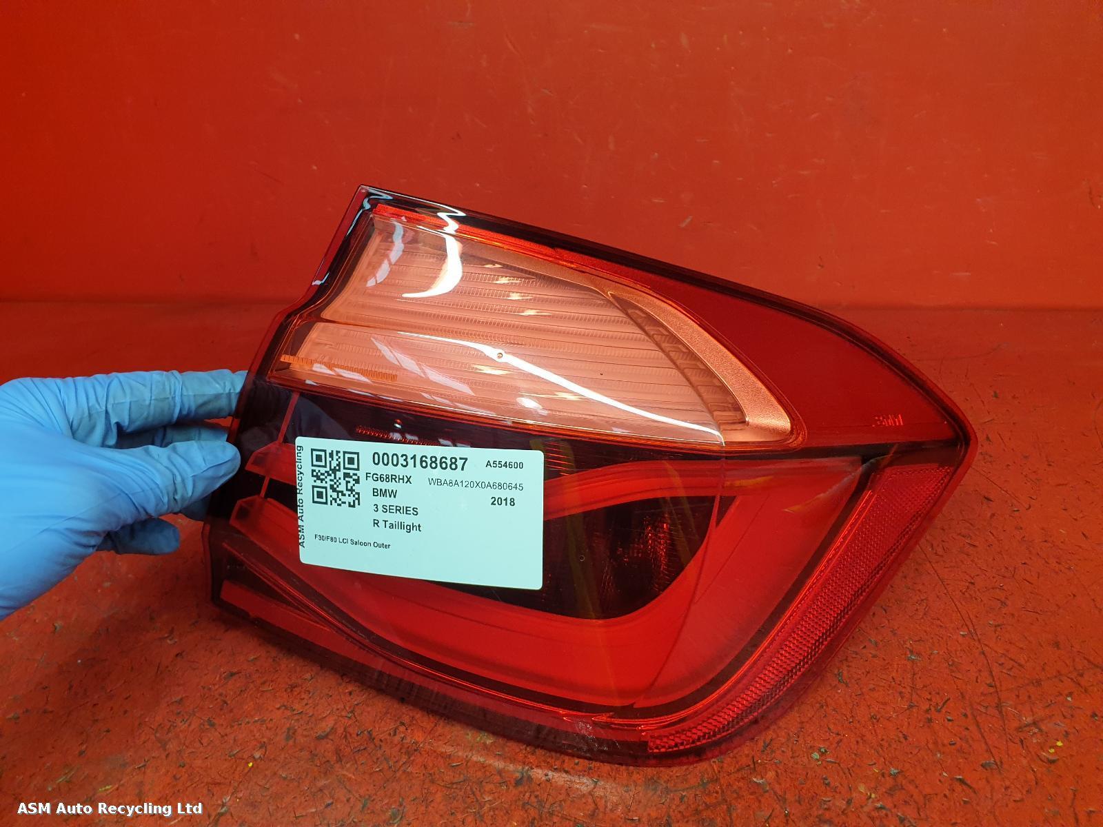View Auto part R Taillight Bmw 3 Series 2018