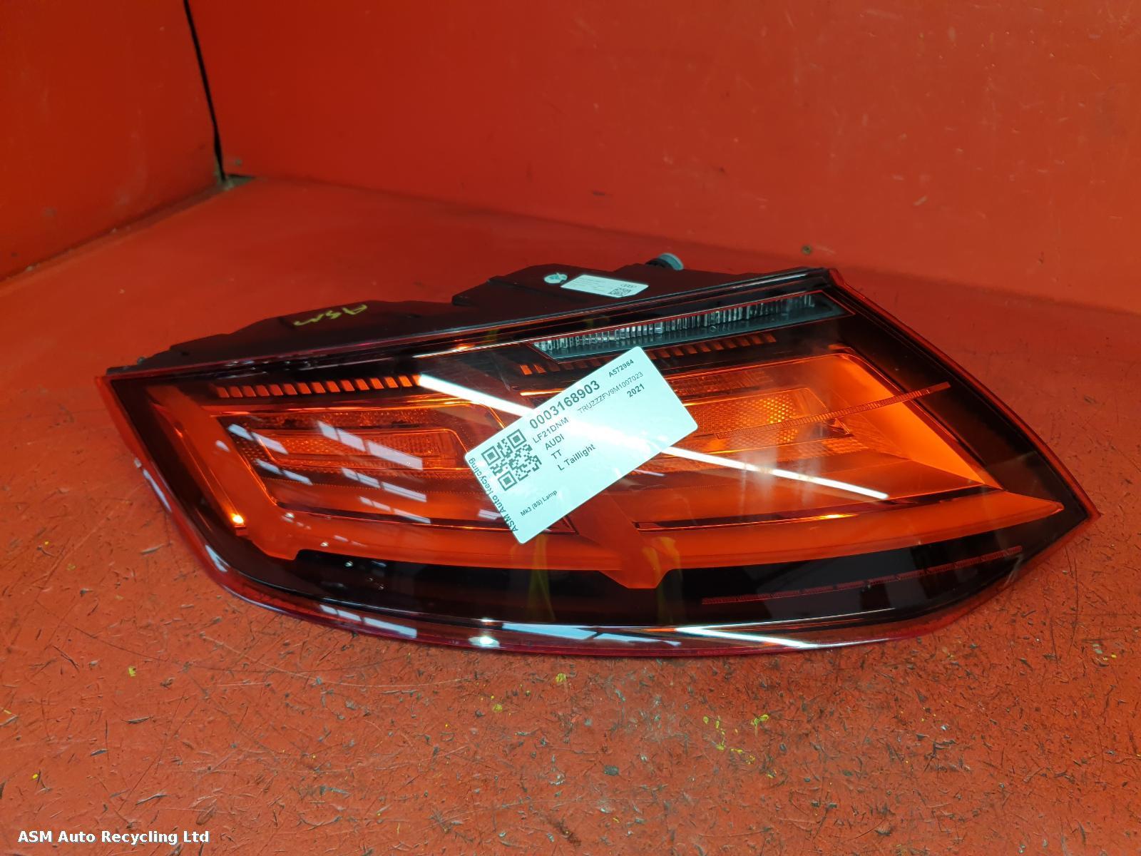 View Auto part L Taillight Audi Tt 2021