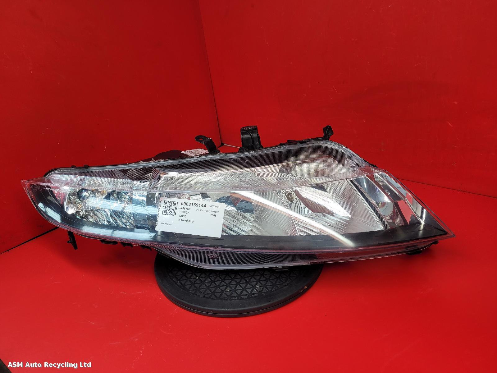 View Auto part R Headlamp Honda Civic 2006