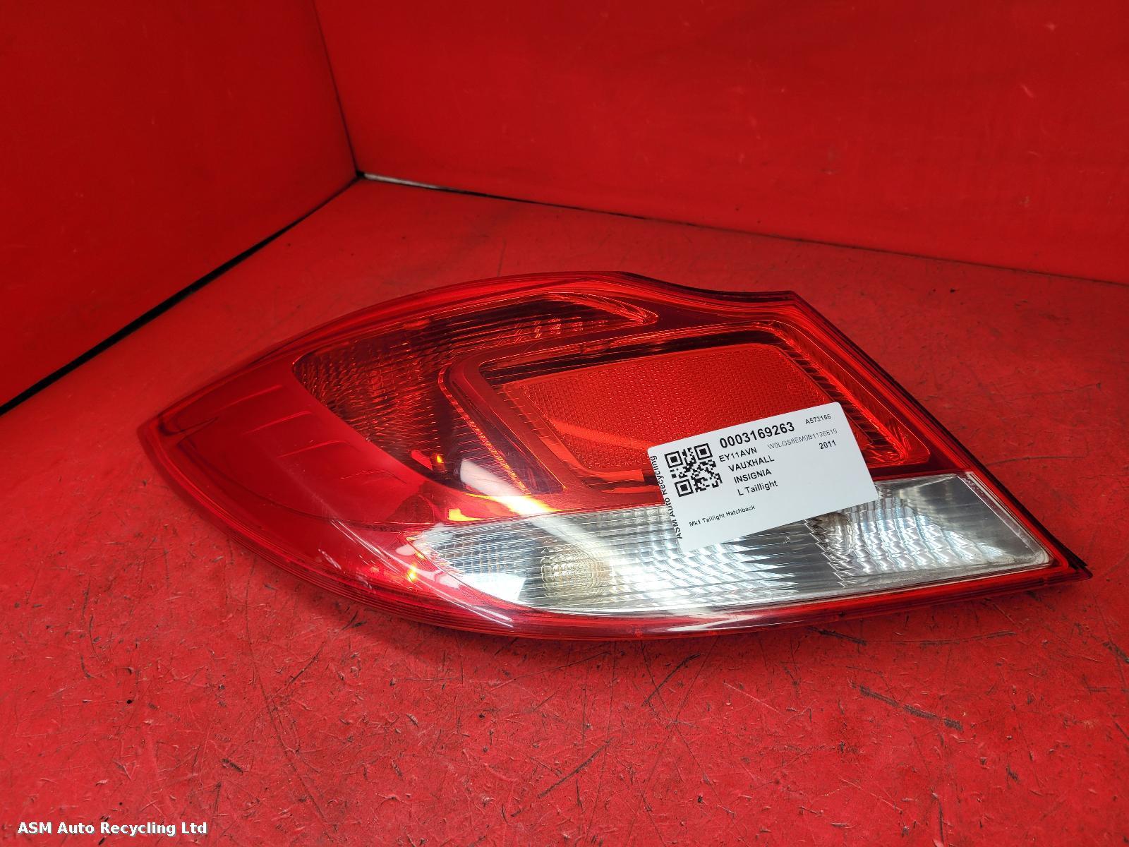 View Auto part L Taillight Vauxhall Insignia 2011