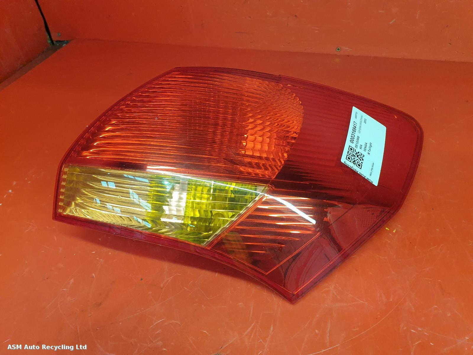 View Auto part R Taillight Kia Venga 2012