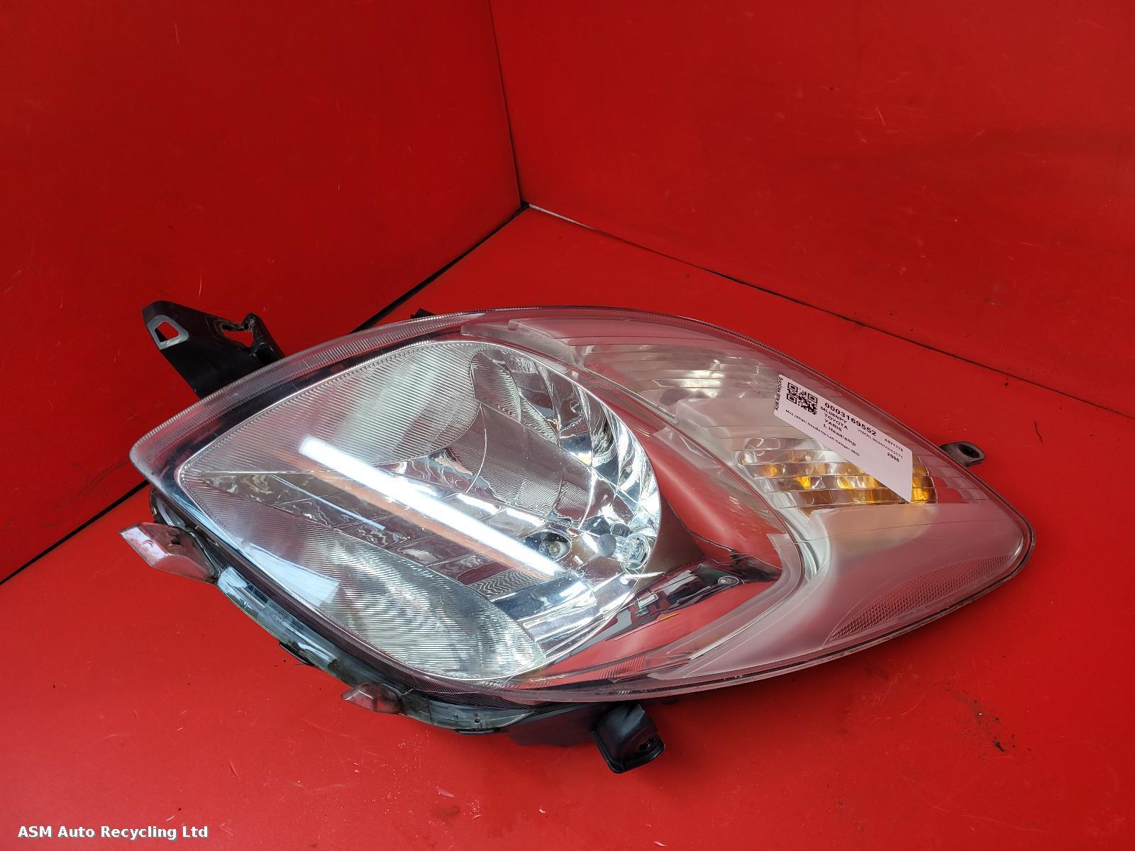 View Auto part L Headlamp Toyota Yaris 2006