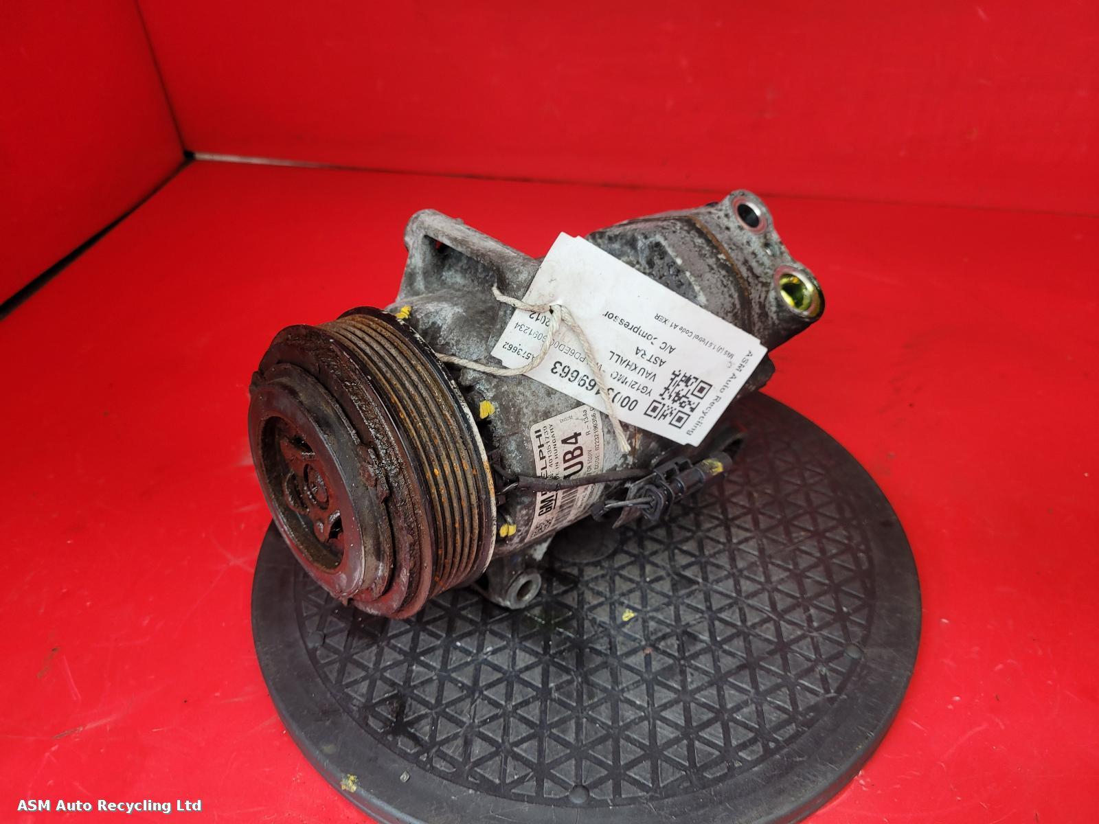 View Auto part Compressor Vauxhall Astra 2012