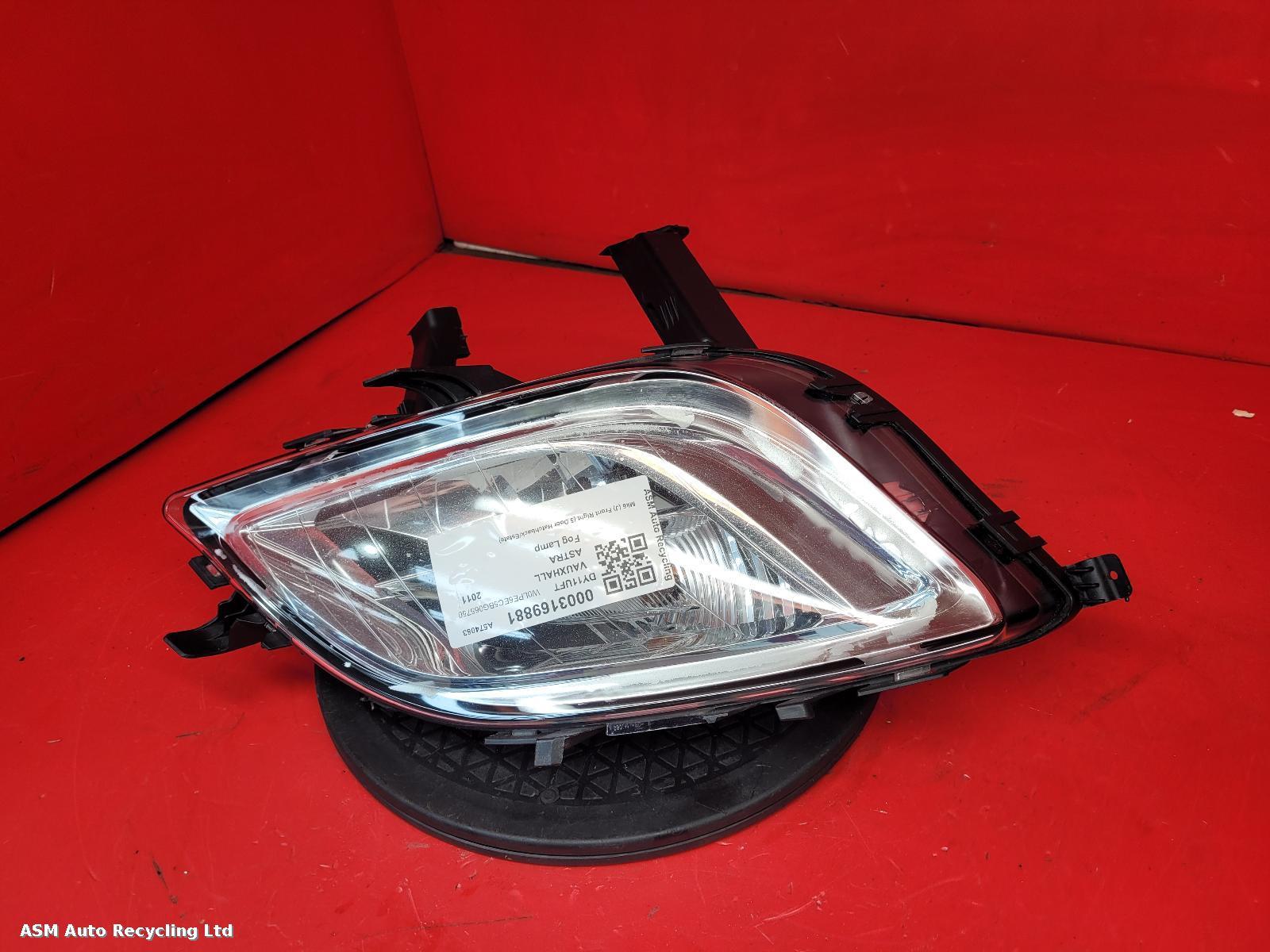 View Auto part Fog Lamp Vauxhall Astra 2011